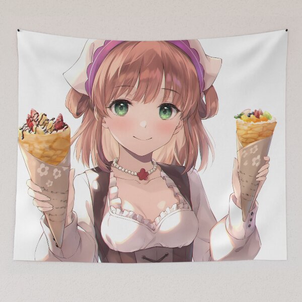Item preview, Rino Princess Connect Sweet Crepe Delight Anime Girl designed and sold by mildaclairmo.