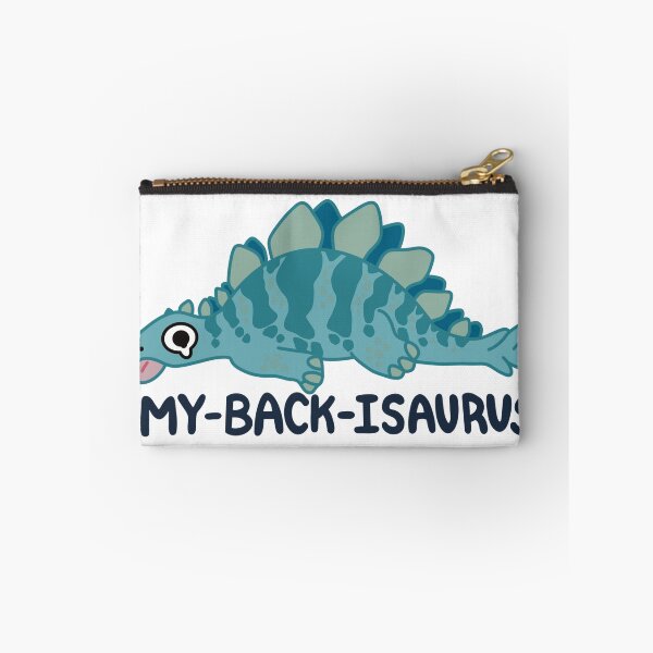 Item preview, My Back Isaurus – Funny Dinosaur Back Pain Pun Design designed and sold by aziza-doodles.