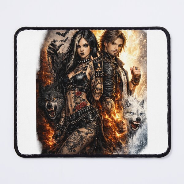 Item preview, Dark Gothic Romance Fire and Ice designed and sold by Shirtaholism.