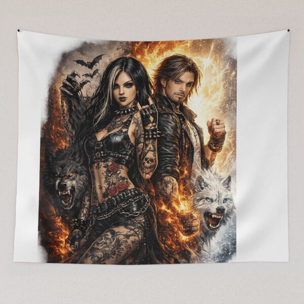 Item preview, Dark Gothic Romance Fire and Ice designed and sold by Shirtaholism.