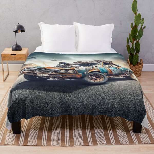 Item preview, Apocalyptic Classic Muscle Car with Helicopters designed and sold by Moriarty's Digital Visions.