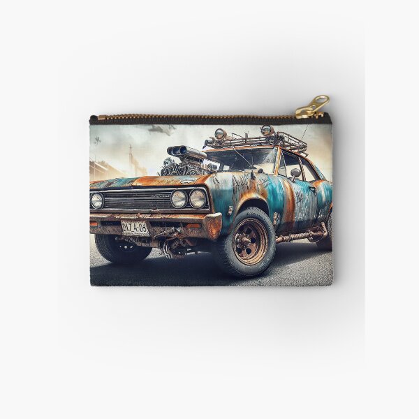 Item preview, Apocalyptic Classic Muscle Car with Helicopters designed and sold by Moriarty's Digital Visions.