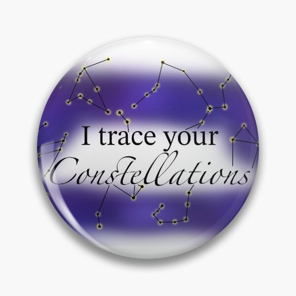 Item preview, I trace your constellations galaxy quote designed and sold by julietperillo.