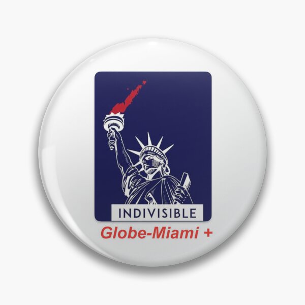 Item preview, We stand together. Globe-Miami Indivisible designed and sold by RESISTANCE-AZ.