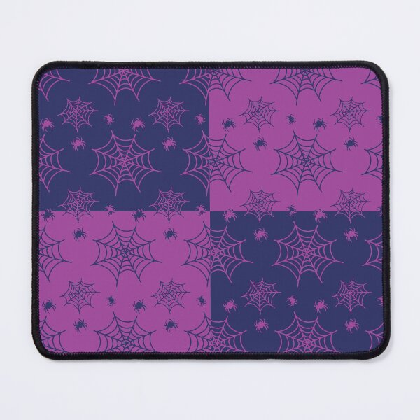 Item preview, Navy blue and purple interchange web pattern designed and sold by serenebookworm.