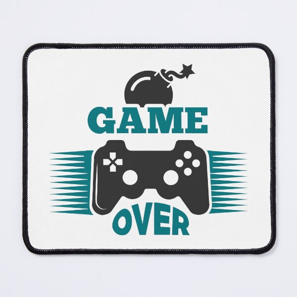 Item preview, Game Over Controller Funny Gaming Quote - Retro Video Game Defeat Art designed and sold by FuzionRaptor.
