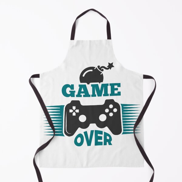 Item preview, Game Over Controller Funny Gaming Quote - Retro Video Game Defeat Art designed and sold by FuzionRaptor.