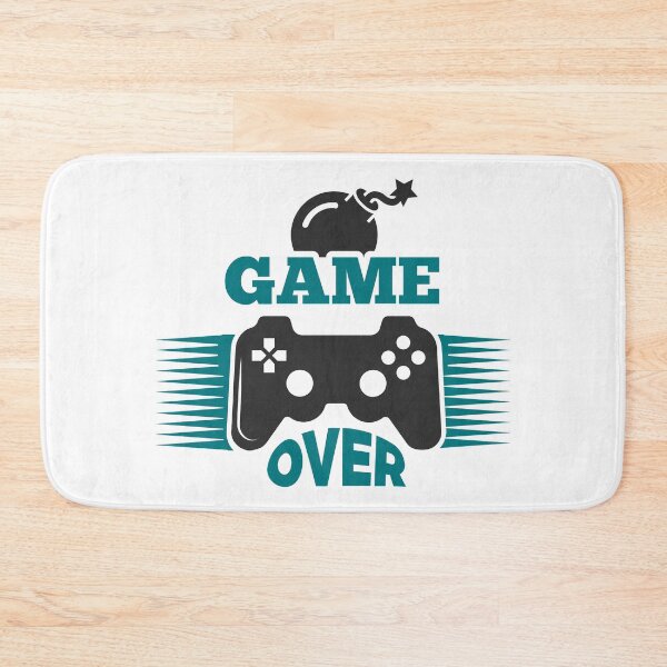 Item preview, Game Over Controller Funny Gaming Quote - Retro Video Game Defeat Art designed and sold by FuzionRaptor.
