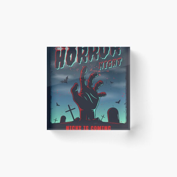 Item preview, Horror Night - Zombie Graveyard Hand 'Night is Coming designed and sold by Hipatye26.