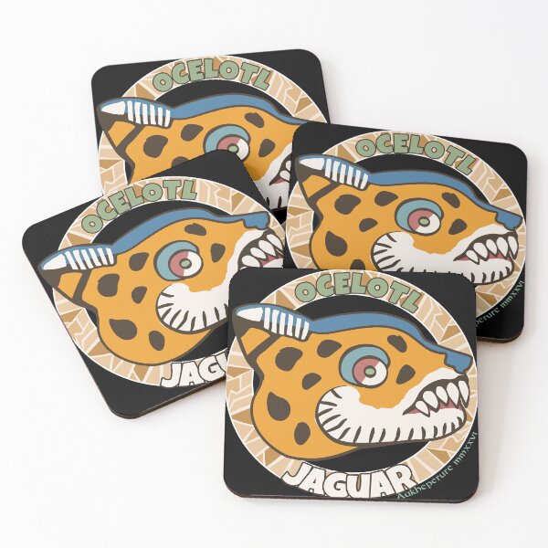 Item preview, Aztec Trecena: 2 Jaguar designed and sold by Aakheperure.
