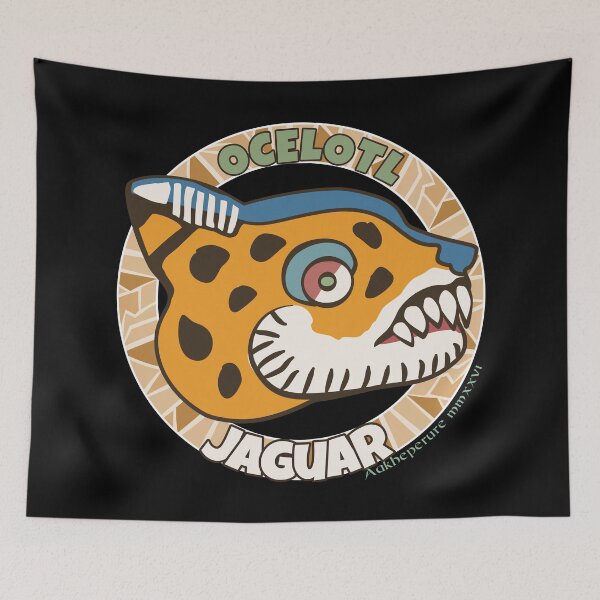 Item preview, Aztec Trecena: 2 Jaguar designed and sold by Aakheperure.