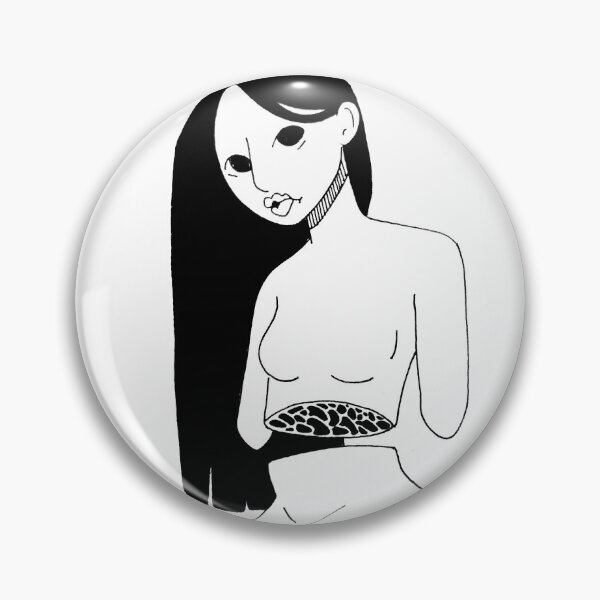 Item preview, Line drawing of a woman designed and sold by Monstarmups.