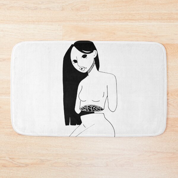Item preview, Line drawing of a woman designed and sold by Monstarmups.