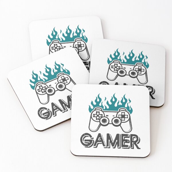 Item preview, Gamer Burning Controller Funny Quote - Intense Video Game Fire Art designed and sold by FuzionRaptor.