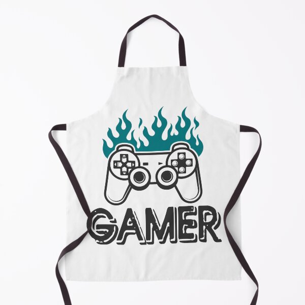 Item preview, Gamer Burning Controller Funny Quote - Intense Video Game Fire Art designed and sold by FuzionRaptor.