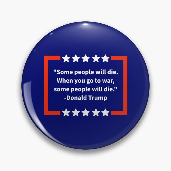 Item preview, The president’s quote about the war in Iran designed and sold by Rachel the Artist .