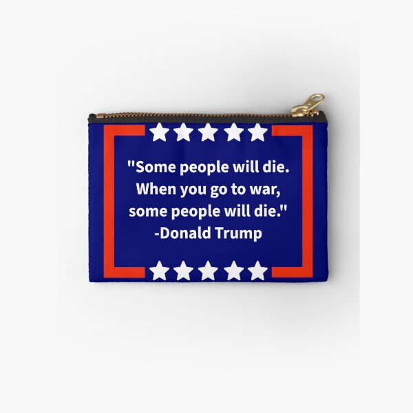 Item preview, The president’s quote about the war in Iran designed and sold by Rachel the Artist .
