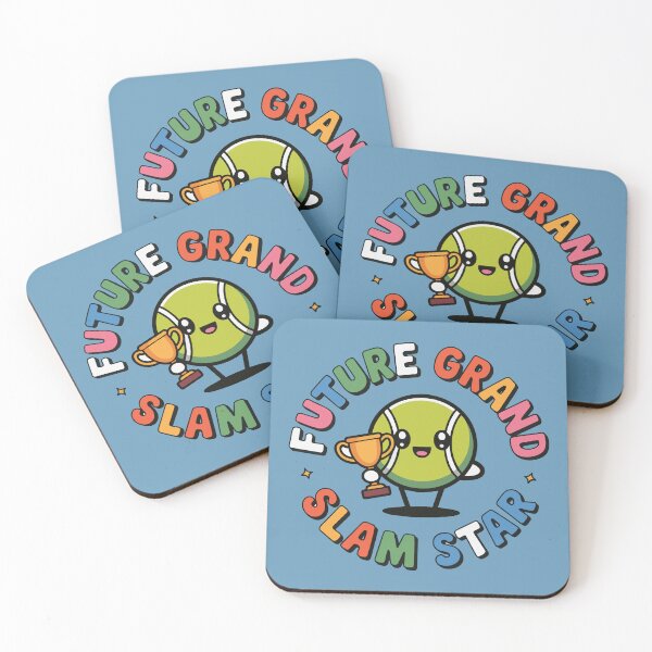 Item preview, Future Grand Slam Star Cute Tennis Ball Champion  designed and sold by ُEldalal-Design.