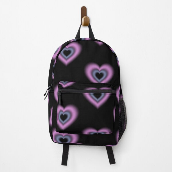 Item preview, Navy blue and purple blurry heart designed and sold by serenebookworm.