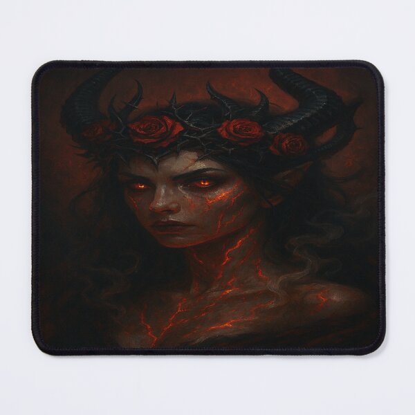 Item preview, Infernal Sovereign: The Crimson-veined Demoness designed and sold by ScarredGoddess.