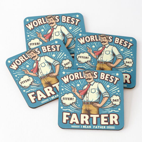 Item preview, World's Best Farter I Mean Father Funny Dad Humor Design designed and sold by Moriarty's Digital Visions.