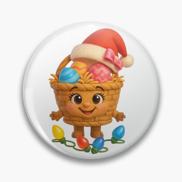 Artikelvorschau, Weihnachts-Osterkorb-Mädchen entworfen und verkauft von Sillytoe.