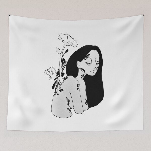 Item preview, Line drawing of a woman #2 designed and sold by Monstarmups.