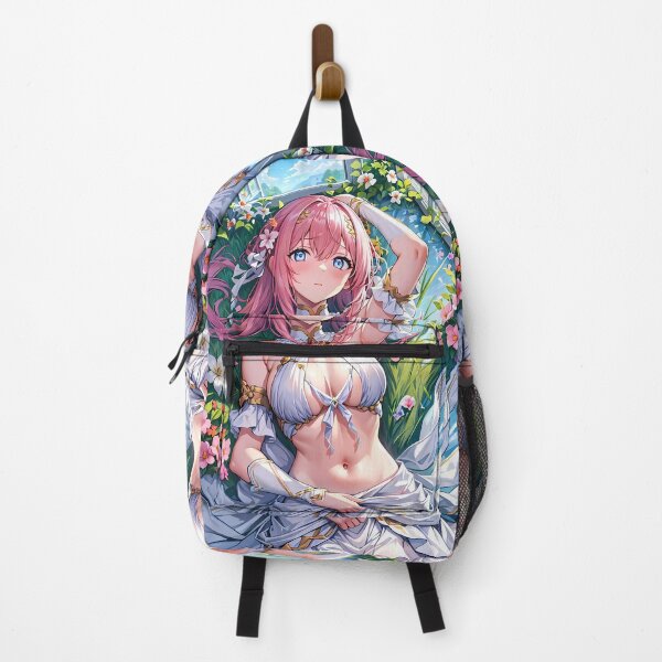 Item preview, Yui Princess Connect Anime Girl Fantasy Blooming Garden Scene designed and sold by mildaclairmo.