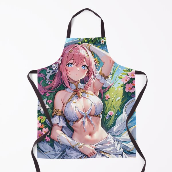 Item preview, Yui Princess Connect Anime Girl Fantasy Blooming Garden Scene designed and sold by mildaclairmo.