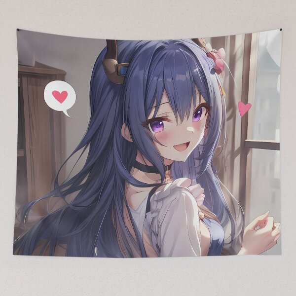 Item preview, Rei Princess Connect Cute Kitchen Morning Anime Girl Waifu designed and sold by mildaclairmo.