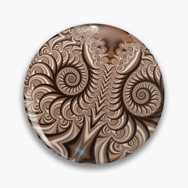 Item preview, Owl Fractal Chocolate designed and sold by MoodyMuseArt.