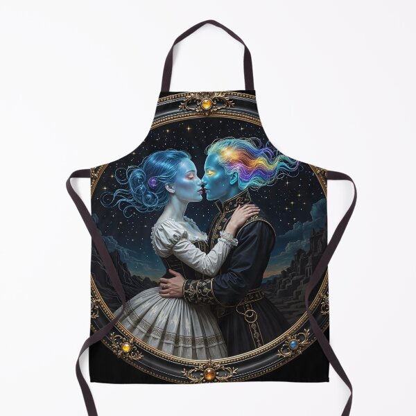 Item preview, The Metaphysics of Love: A Portrait in the Style of Celestial Surrealism designed and sold by KunstGeist.