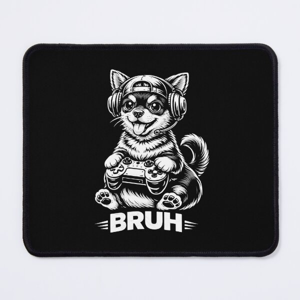 Item preview, Funny Gamer Chihuahua Gaming Meme designed and sold by Kladhadredo.