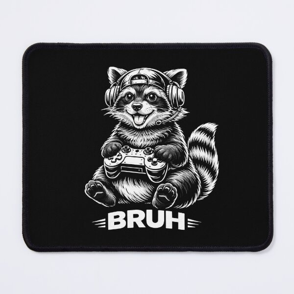 Item preview, Funny Gamer raccoon Gaming Meme designed and sold by Kladhadredo.