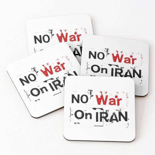 Item preview, NO WAR ON IRAN - dirty war crimes edition designed and sold by Thelittlelord.