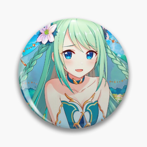 Item preview, Chika Sunflower Field Princess Connect Game Anime Girl designed and sold by mildaclairmo.