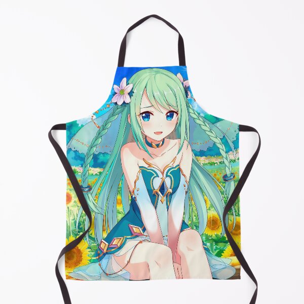 Item preview, Chika Sunflower Field Princess Connect Game Anime Girl designed and sold by mildaclairmo.