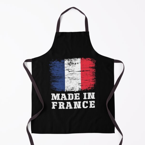 Item preview, Made in France Distressed Vintage Flag designed and sold by Dmetalx Art Apparel.