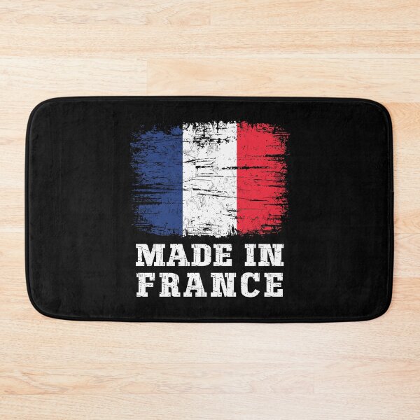 Item preview, Made in France Distressed Vintage Flag designed and sold by Dmetalx Art Apparel.
