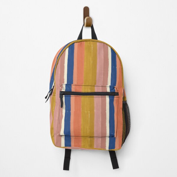 Item preview, Mid-Century Retro Stripe Color Block Pattern designed and sold by laterkatergator.
