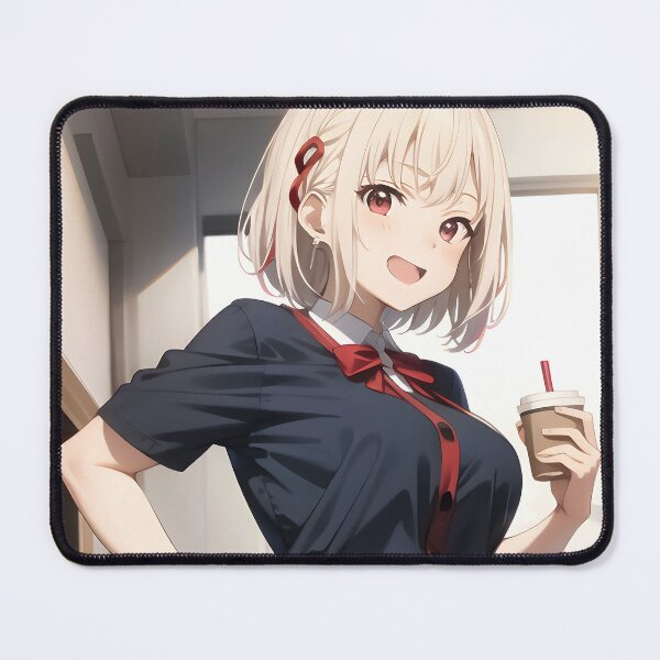 Item preview, Nishikigi Chisato Casual Café Smile Lycoris Recoil designed and sold by mildaclairmo.