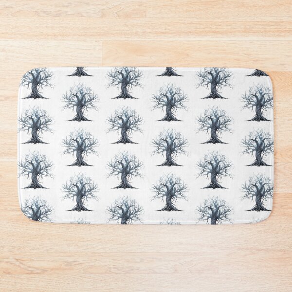 Item preview, Black Tree Dreamy Halloween - Gothic Spooky Forest Silhouette Art designed and sold by FuzionRaptor.