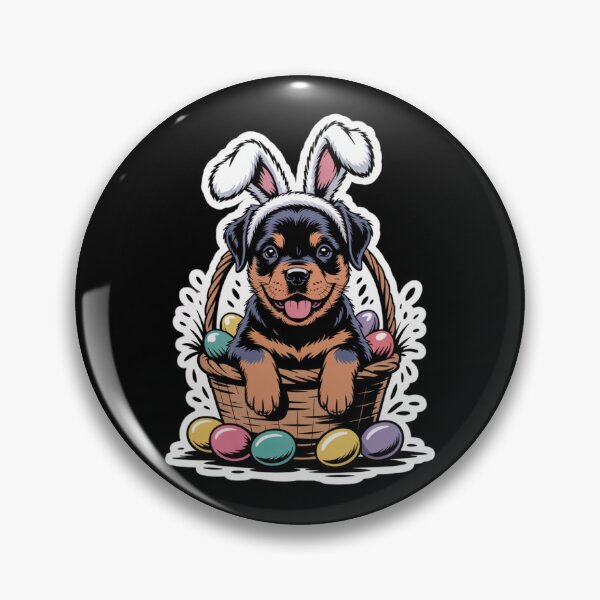 Artikelvorschau, Rottweiler Osterhund entworfen und verkauft von theartfulaspie.
