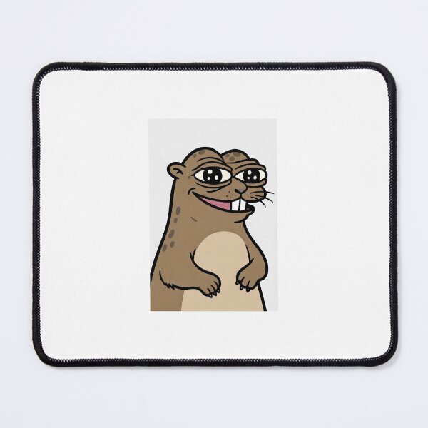 Item preview, Smug Marmot — Funny Cartoon Wildlife Meme Art designed and sold by AnotherMarmot.