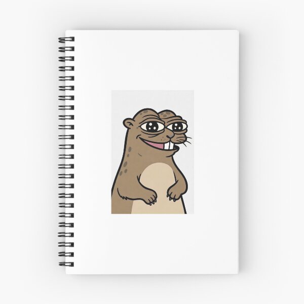 Item preview, Smug Marmot — Funny Cartoon Wildlife Meme Art designed and sold by AnotherMarmot.