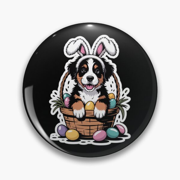 Artikelvorschau, Berner Sennenhund Osterhund entworfen und verkauft von theartfulaspie.