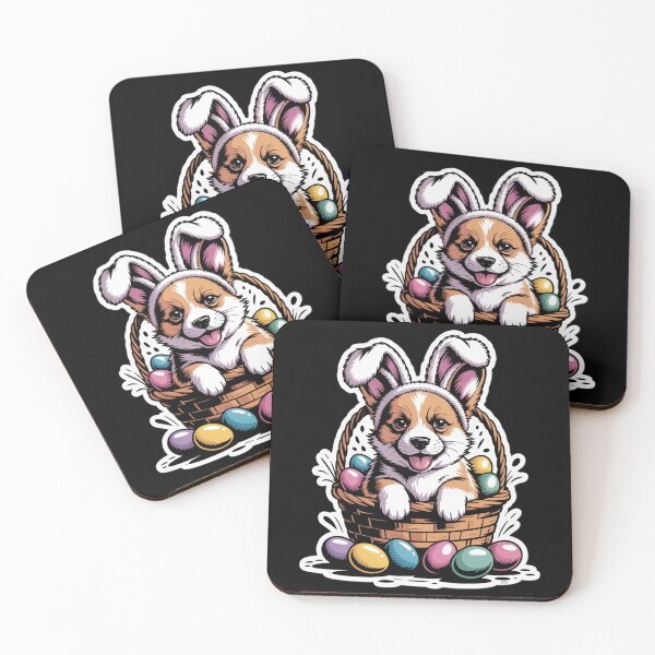 Item preview, Corgi Easter Dog designed and sold by theartfulaspie.