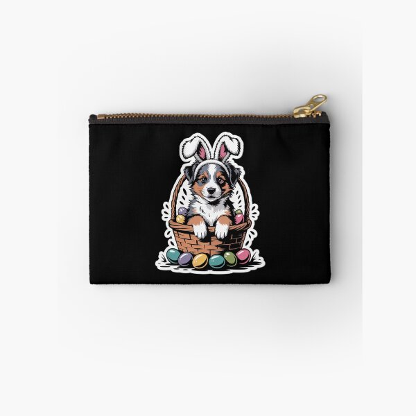 Item preview, Australian Shepherd Easter Dog designed and sold by theartfulaspie.