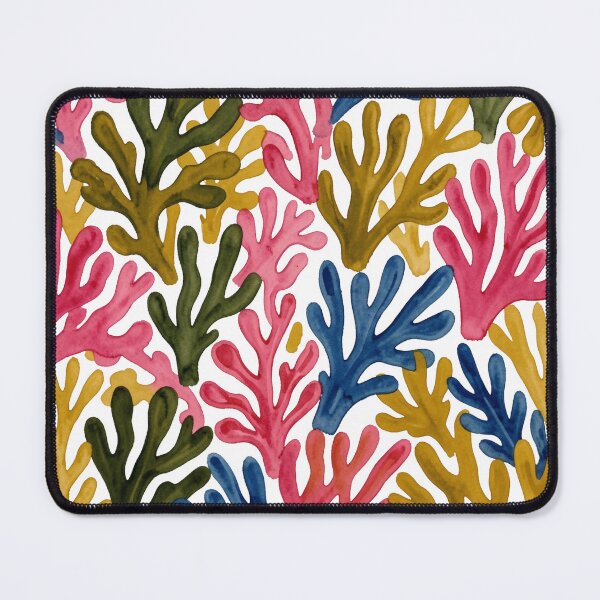 Item preview, Colorful Coral Reef Watercolor Pattern designed and sold by laterkatergator.