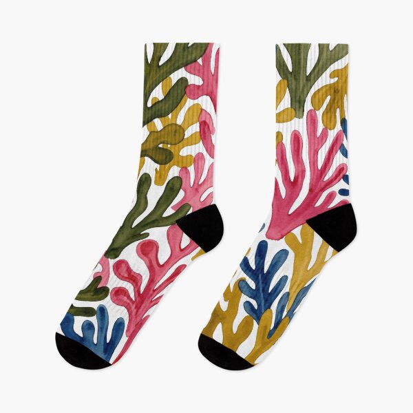 Item preview, Colorful Coral Reef Watercolor Pattern designed and sold by laterkatergator.